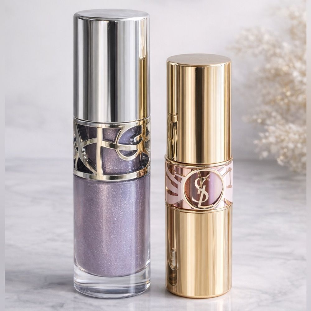 YSL Loveshine Lip Oil & Mini Candy Glow Balm Duo NEW with boxes